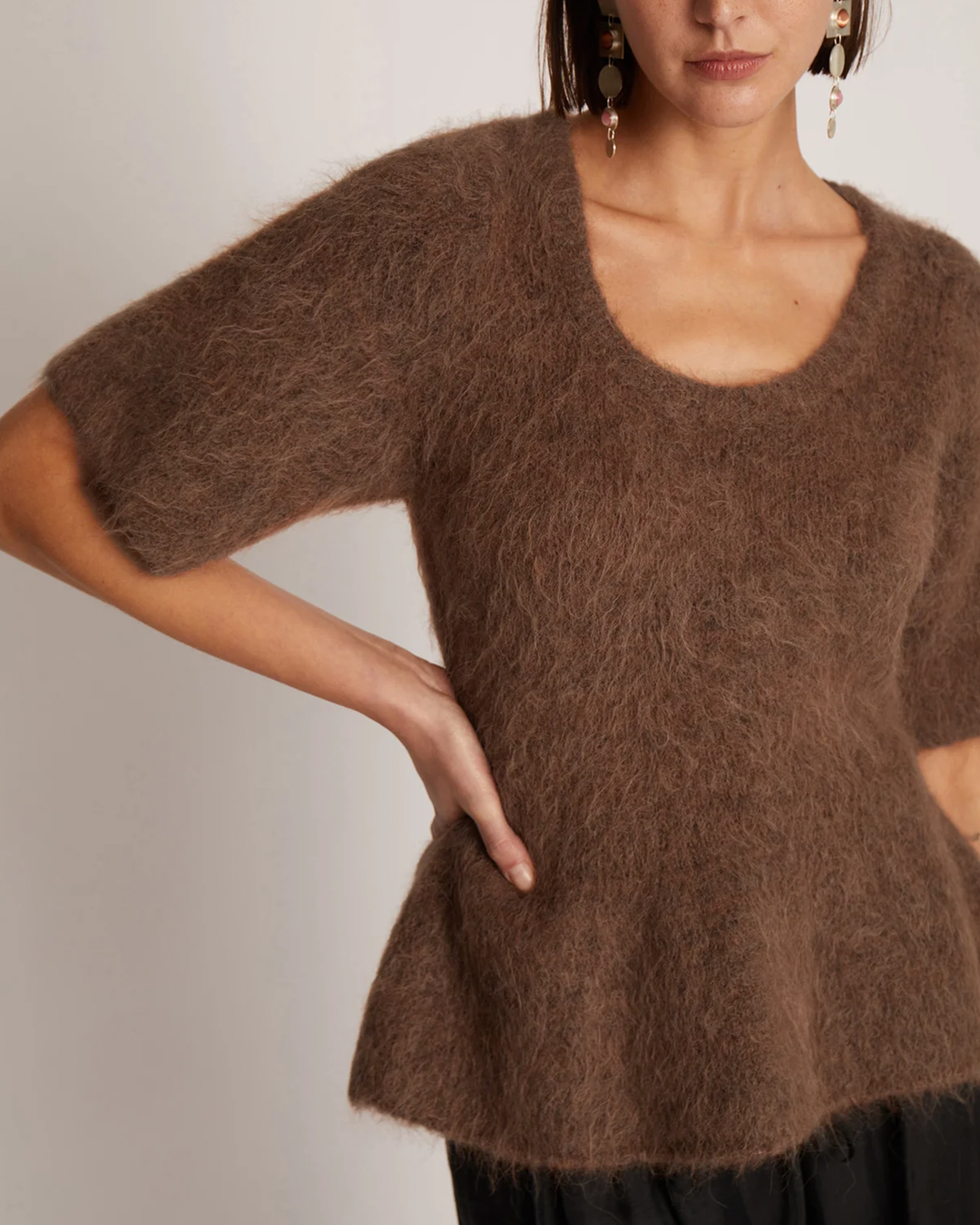 Taisa Peplum Sweater Friends of Jenny